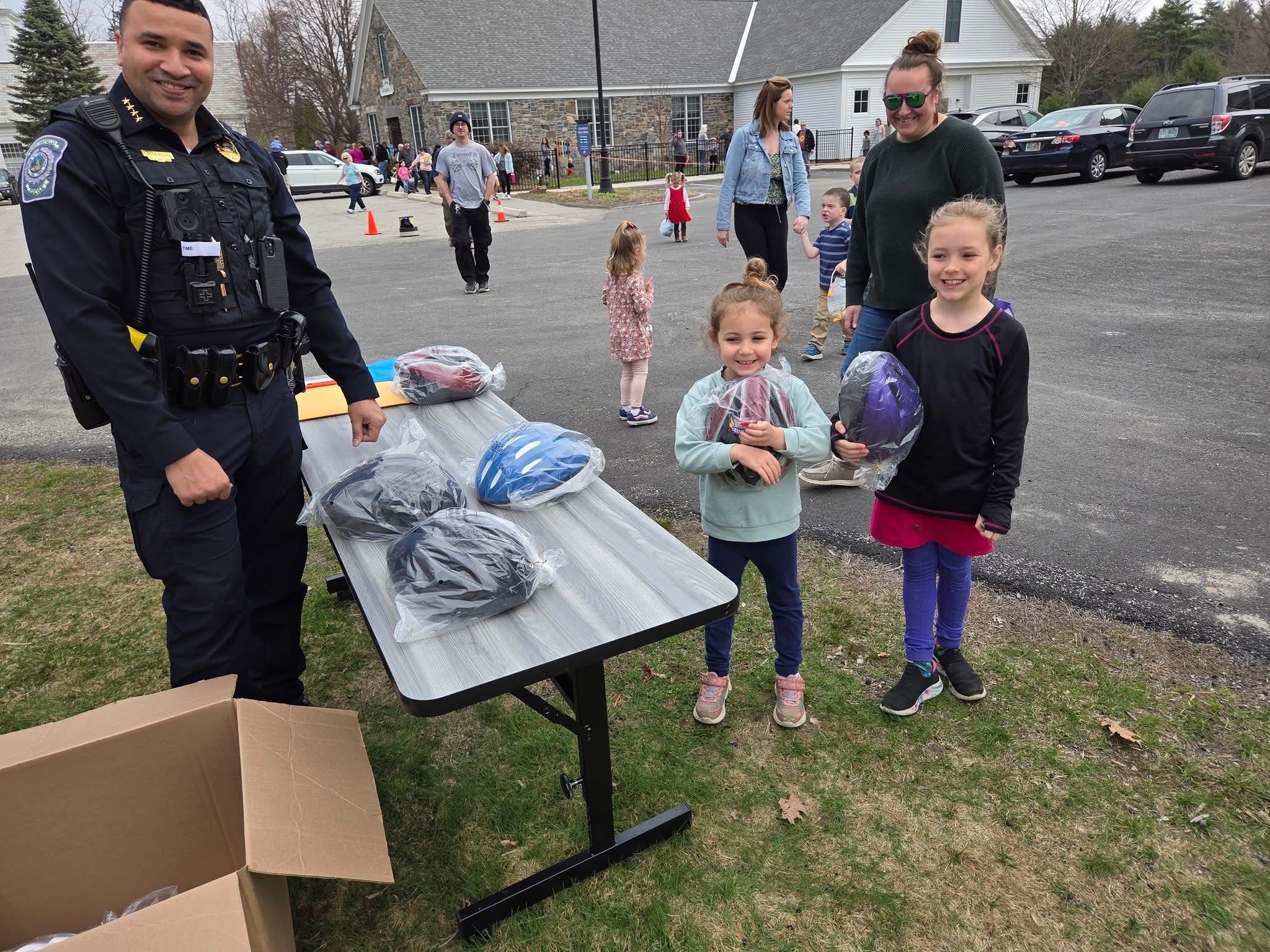 Egg Hunt and helmets 2025